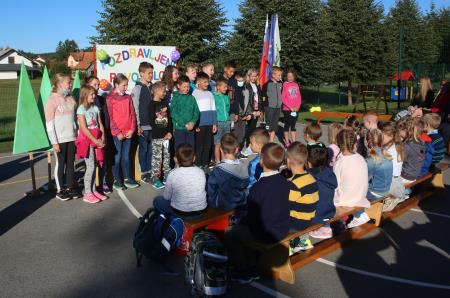 SPREJEM PRVOŠOLČKOV BEGUNJE 08 FOTO LJUBO VUKELIČ